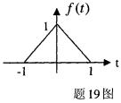 全国2008年7月高等教育自学考试信号与系统试题(图20)