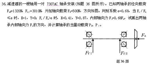 全国2010年4月高等教育自学考试机械设计基础试题